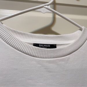 Balmain Classic White Pullover